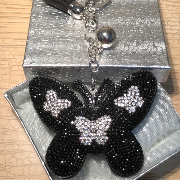 Accessories - Pretty Butterfly Bag/Car Charm/Keychain